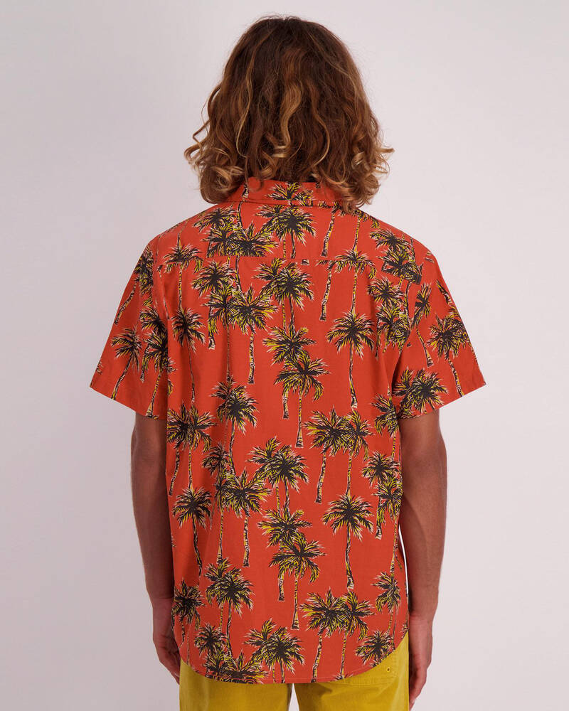 Banks Journal Palmbeach Sleeve Short Shirt for Mens