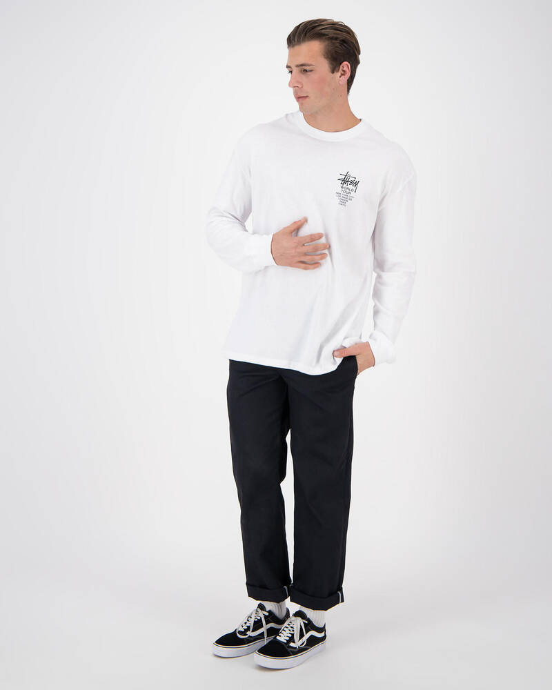 Stussy Tour Long Sleeve T-Shirt for Mens