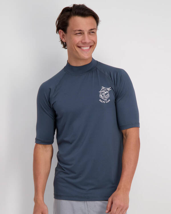 Salty Life Short Sleeve Wetshirt for Mens