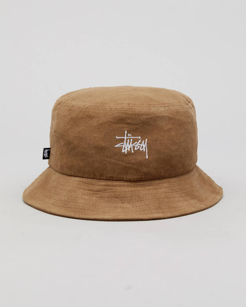 Stussy Graffiti Cord Bucket Hat for Womens