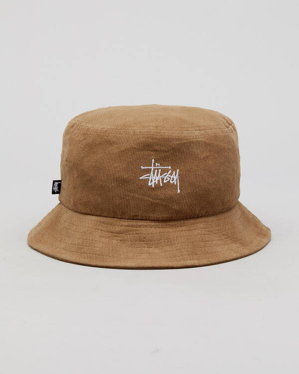 Stussy Graffiti Cord Bucket Hat for Womens