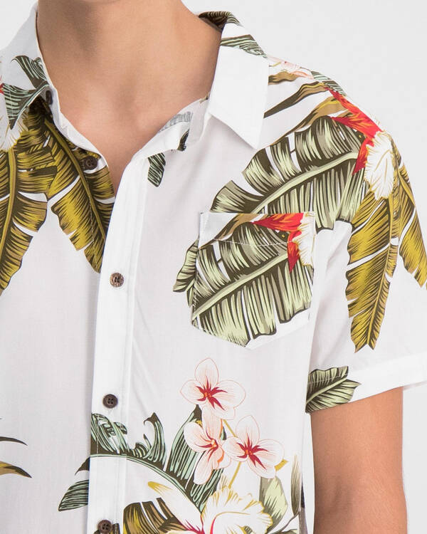 Skylark Boys Shadows Short Sleeve Shirt for Mens