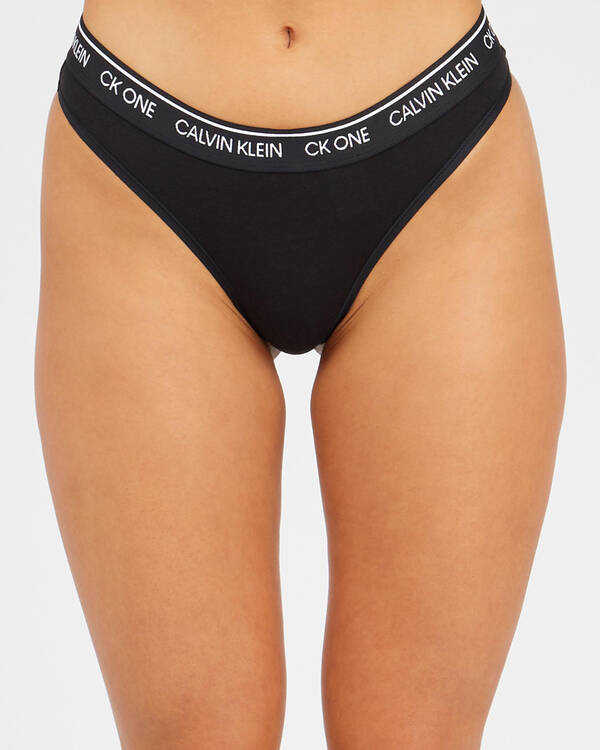 Calvin Klein CK One Thong for Womens