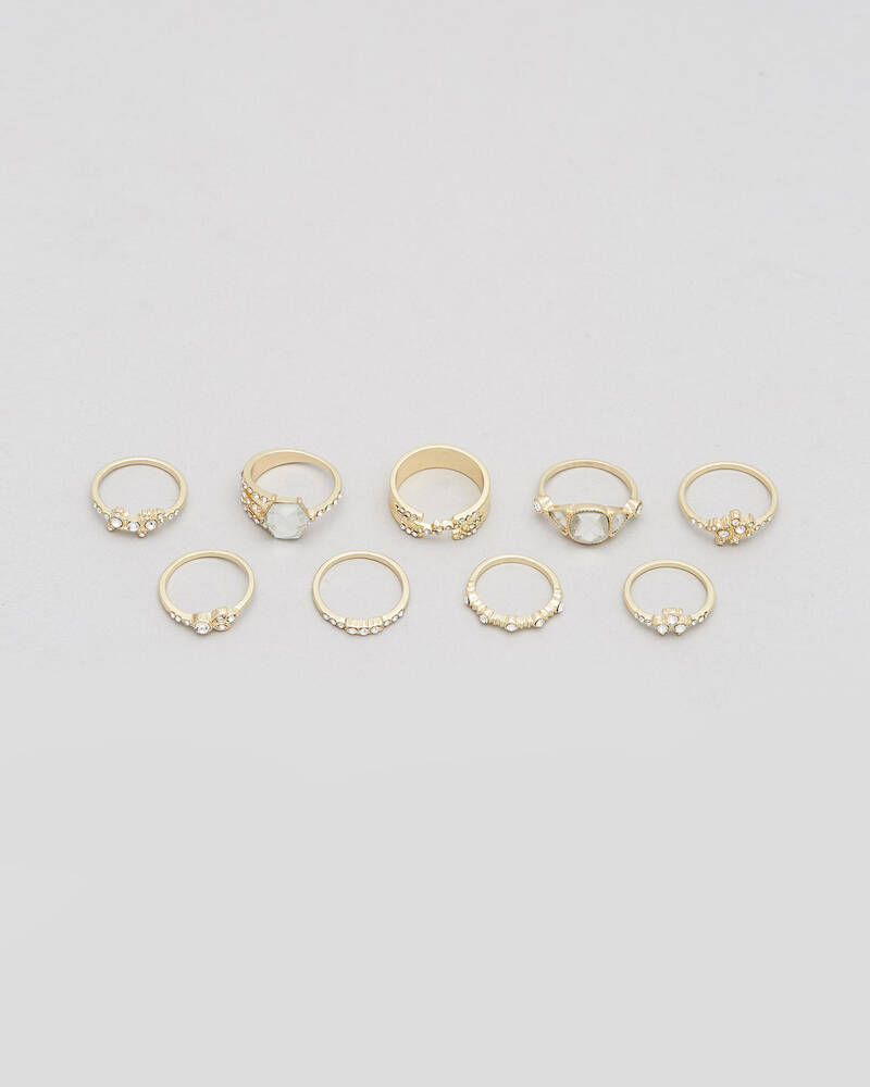 Karyn In LA Emeria Ring Pack for Womens