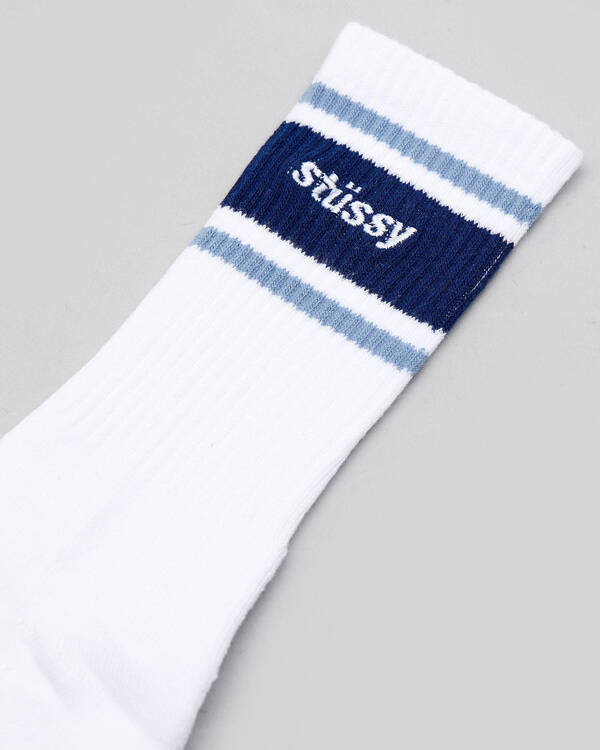 Stussy Italic Sport Sock Pack for Mens
