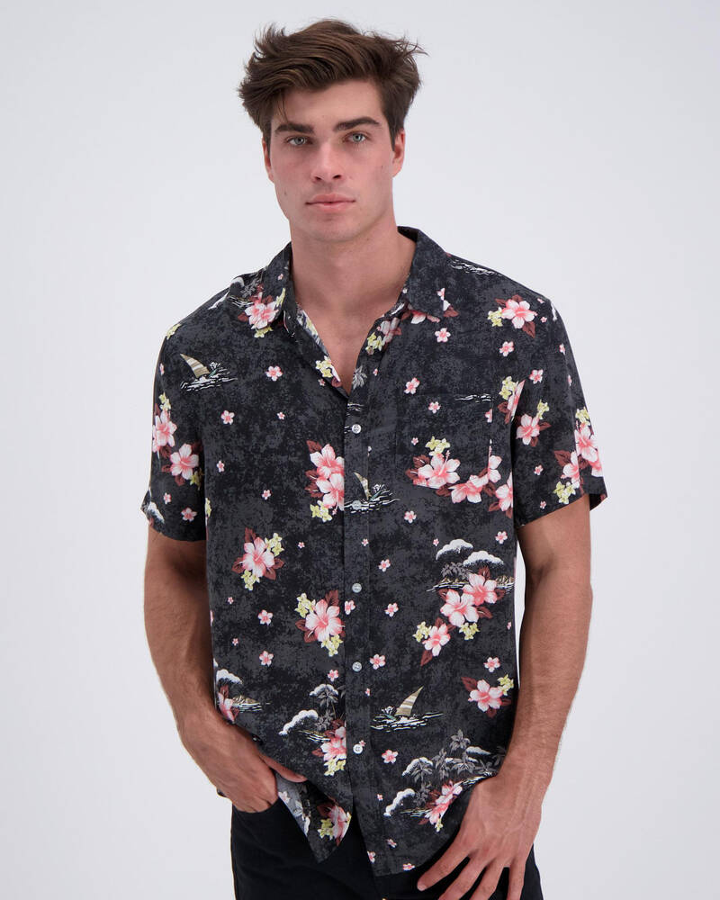 Lucid Getaway Short Sleeve Shirt for Mens