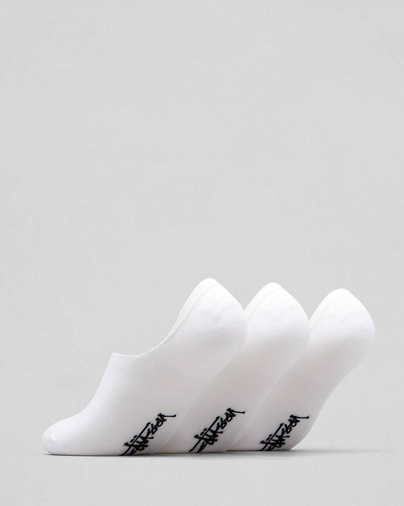 Stussy Womens Graffiti No-Show Sock Pack for Womens