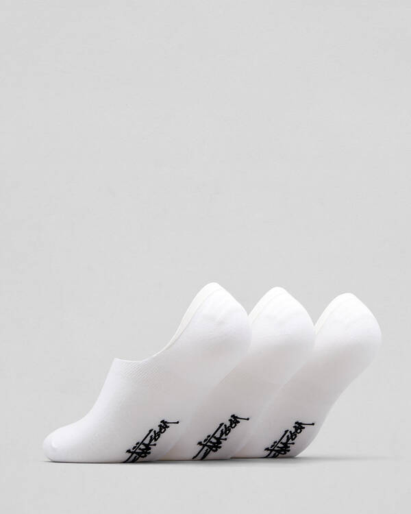 Stussy Womens Graffiti No-Show Sock Pack for Womens
