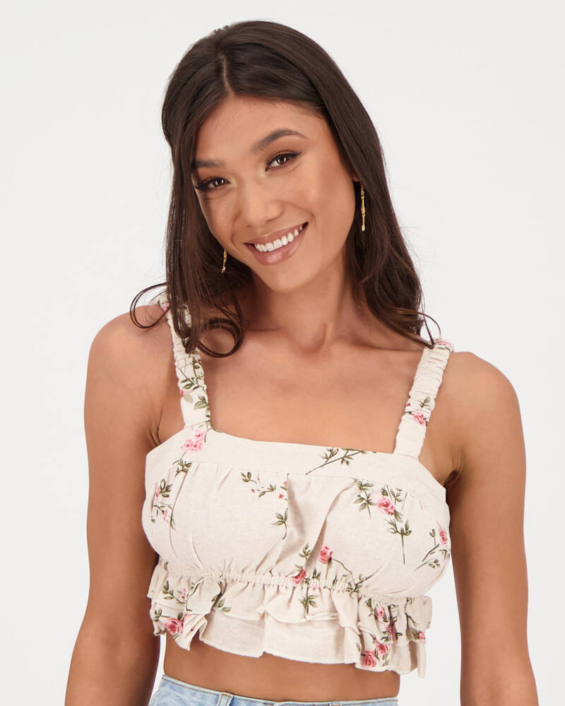 Sassy Hills Fashion Day Dreamer Crop Top for Womens
