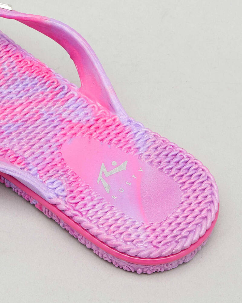 Rusty Girls' Splat Flippin' Thongs for Womens