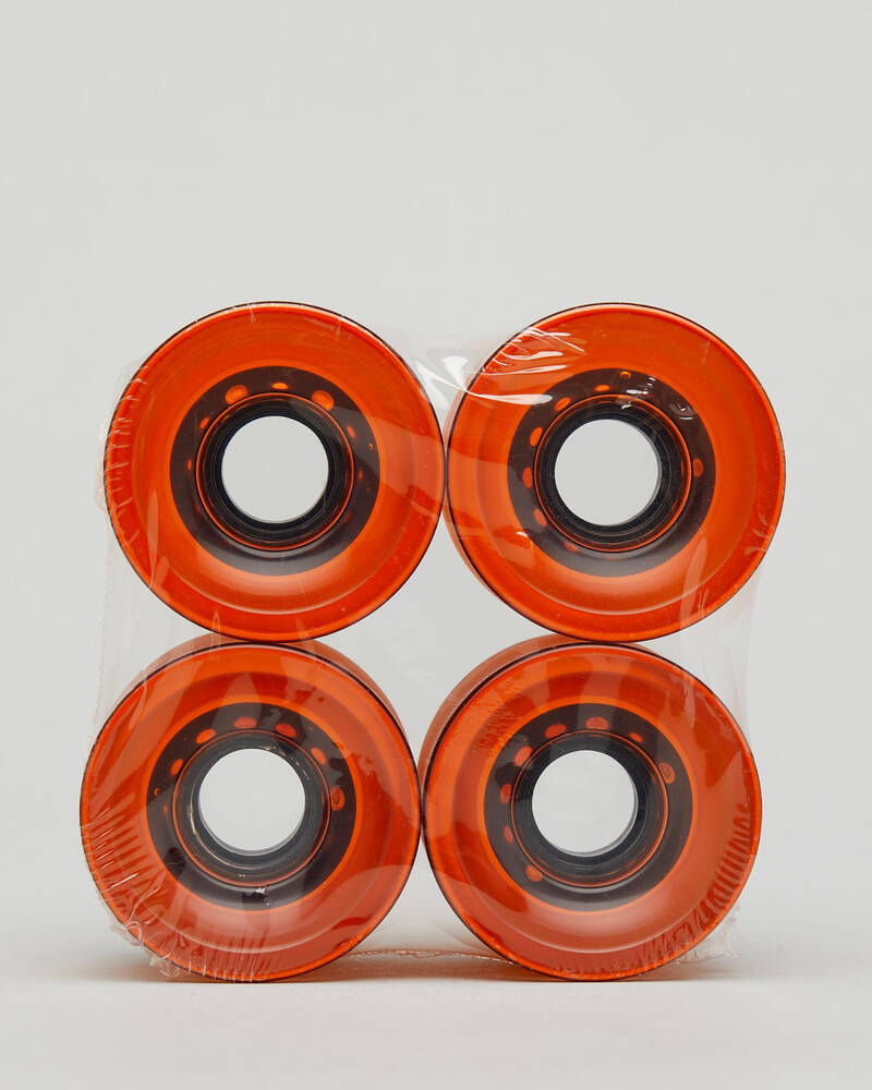 Get It Now Orange 62mm Cruiser Wheel Pack for Unisex