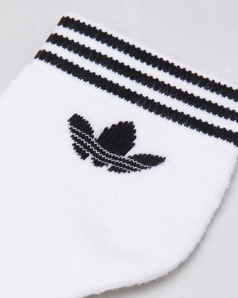 Adidas Womens Trefoil Ankle Sock Pack for Womens
