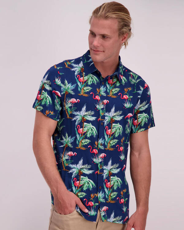 Lucid Miami Short Sleeve Shirt for Mens