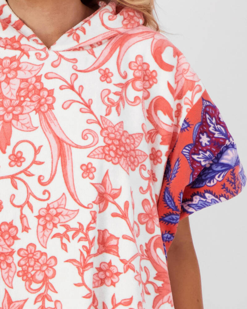 Topanga Bloom Hooded Towel for Womens