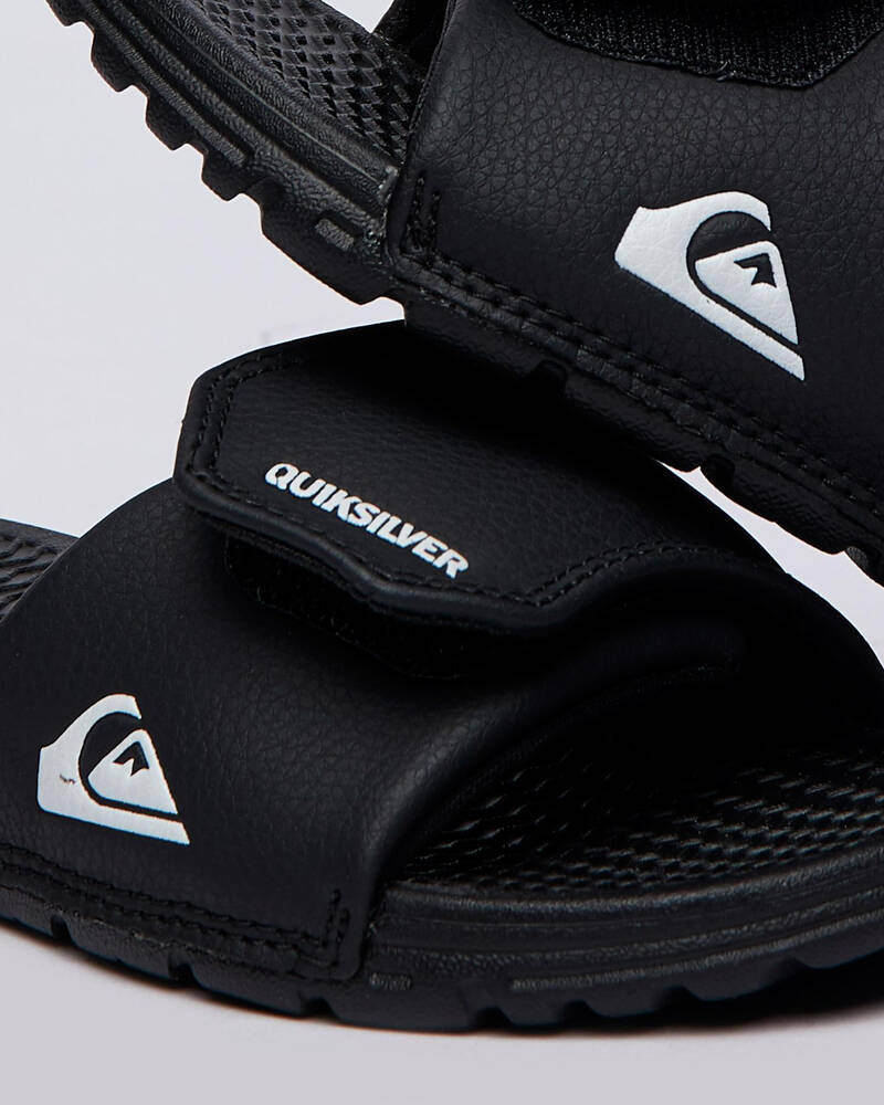 Quiksilver Toddlers' Shoreline Adjust Thongs for Mens