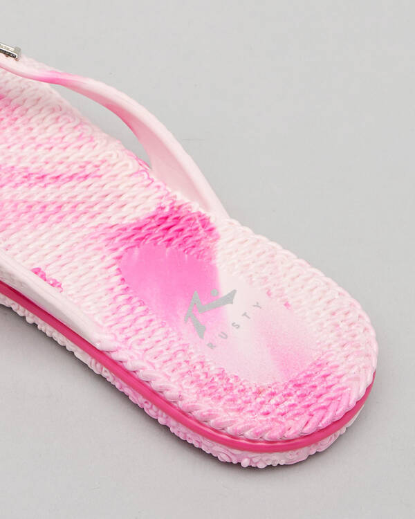 Rusty Girls' Splat Flippin' Thongs for Womens