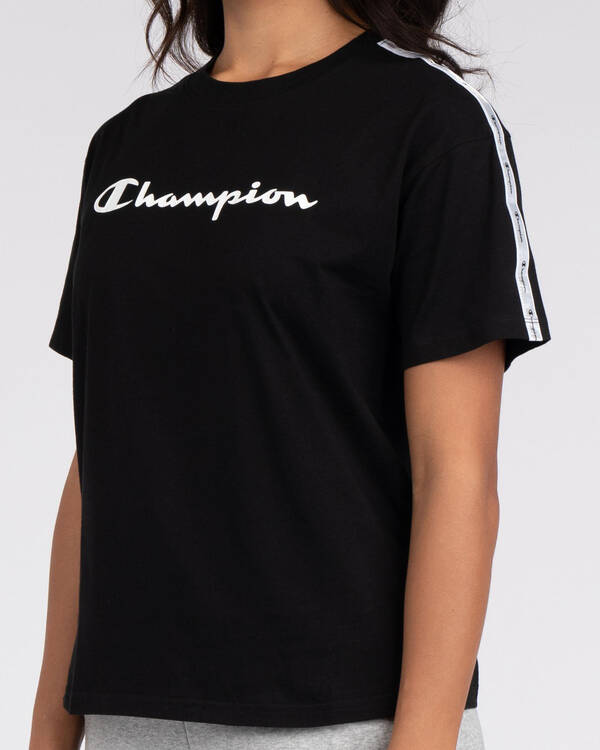 Champion Tape T-Shirt for Womens