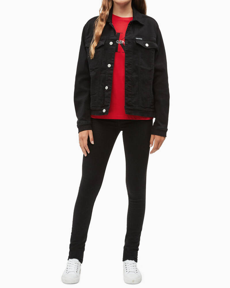 Calvin Klein Girls' Monogram Logo T-Shirt for Womens