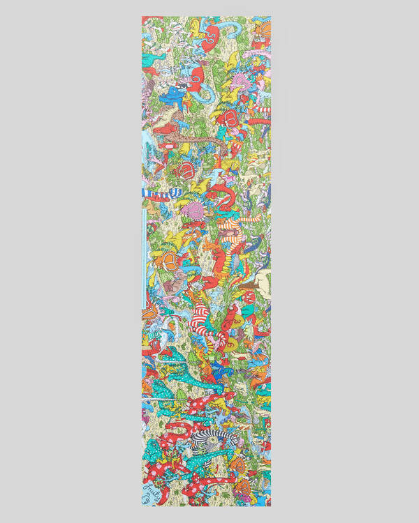 Fruity Griptape Where's Wally Jurassic Games  Grip Tape for Unisex