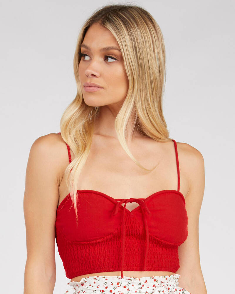 Mooloola Hannah Crop Top for Womens