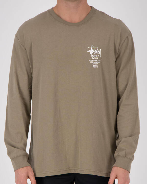 Stussy Tour Long Sleeve T-Shirt for Mens