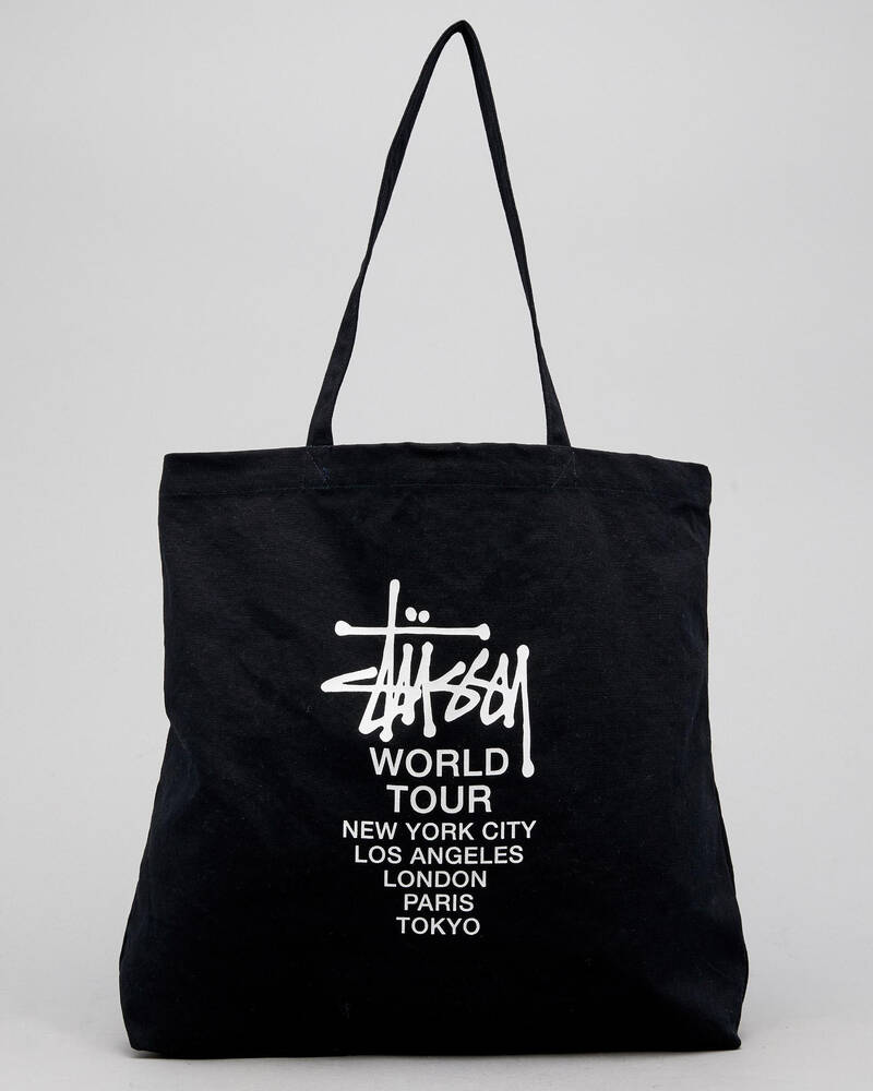 Stussy Graffiti World Tour Tote Bag for Mens