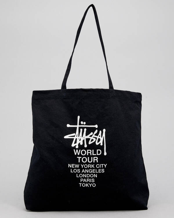 Stussy Graffiti World Tour Tote Bag for Mens