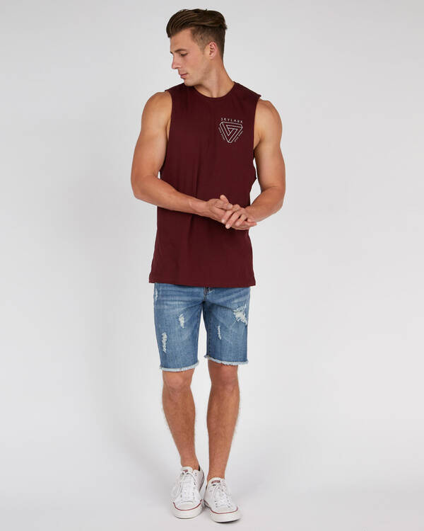 Skylark Fracture Muscle Tank for Mens