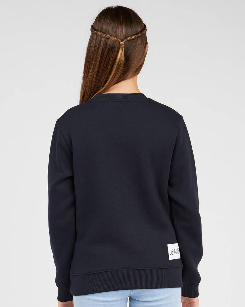 Calvin Klein Girls' Institutional Sweatshirt for Womens