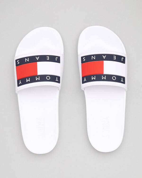 Tommy Hilfiger Flag Pool Slides for Mens