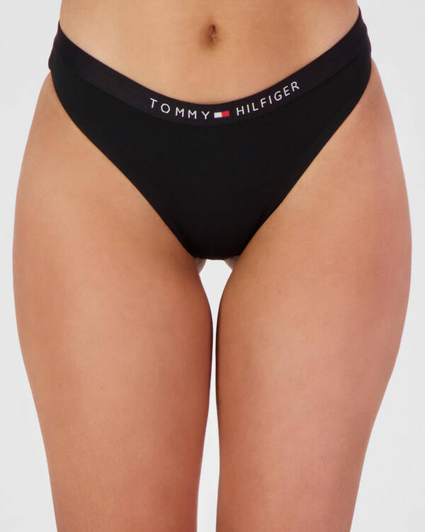 Tommy Hilfiger Core Solid Logo Bikini Bottom for Womens