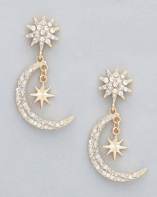 Karyn In LA Starburst Earrings for Womens