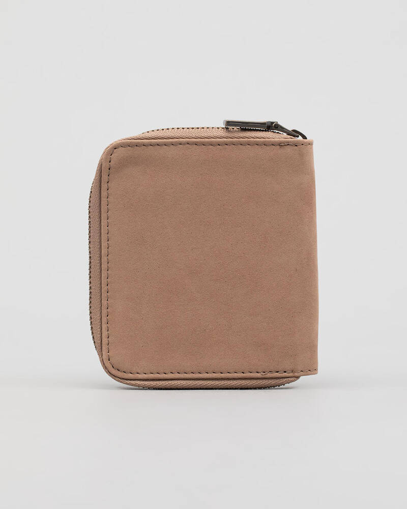 Afends Stash Leather Wallet for Mens
