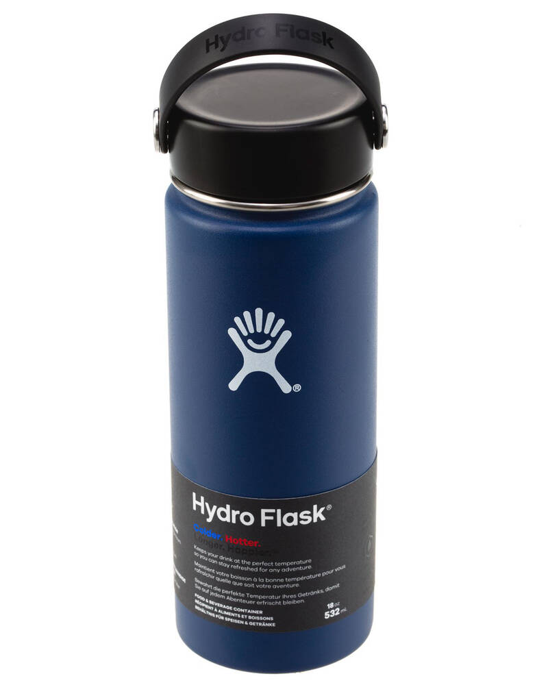 Hydro Flask 18oz Wide Cobalt for Unisex
