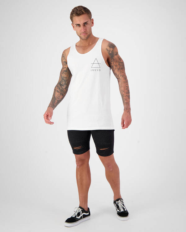 Lucid Geomet Singlet for Mens