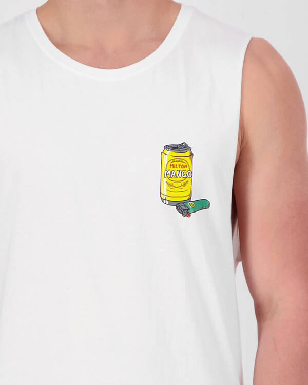 Milton Mango Sinkin Tinnies Muscle Tank for Mens