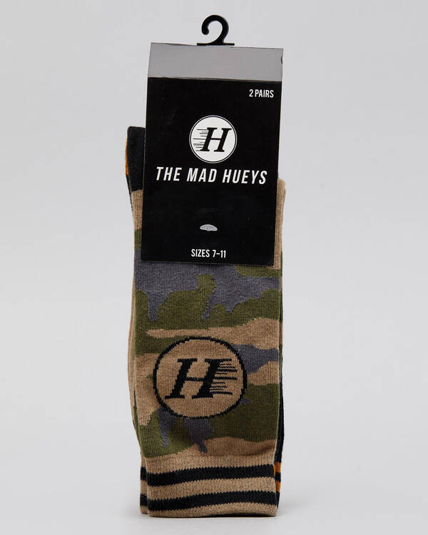 The Mad Hueys Flying High Socks 2 Pack for Mens