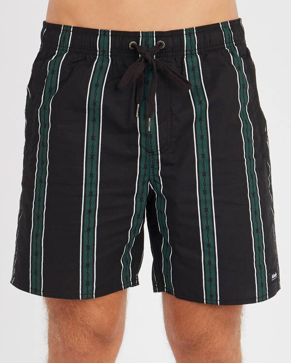 Afends Baywatch Bank Robber Beach Short for Mens