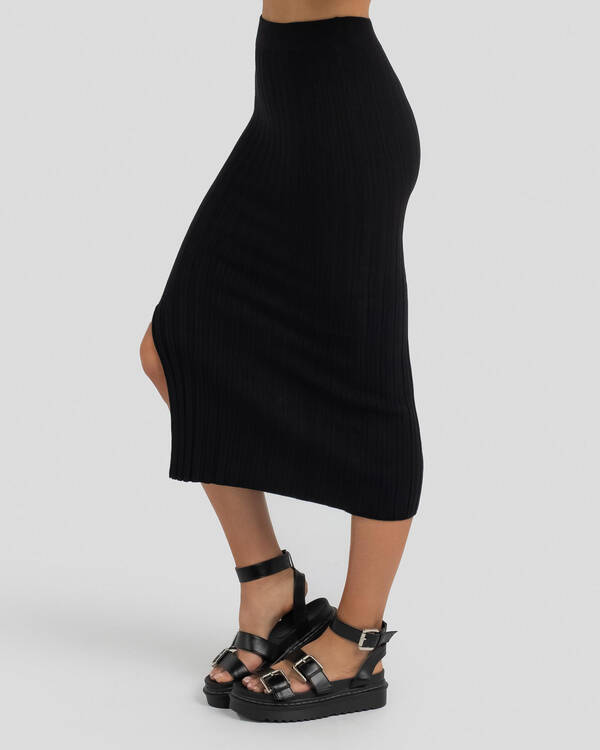 Ava And Ever Halsey Knit Midi Skirt for Womens