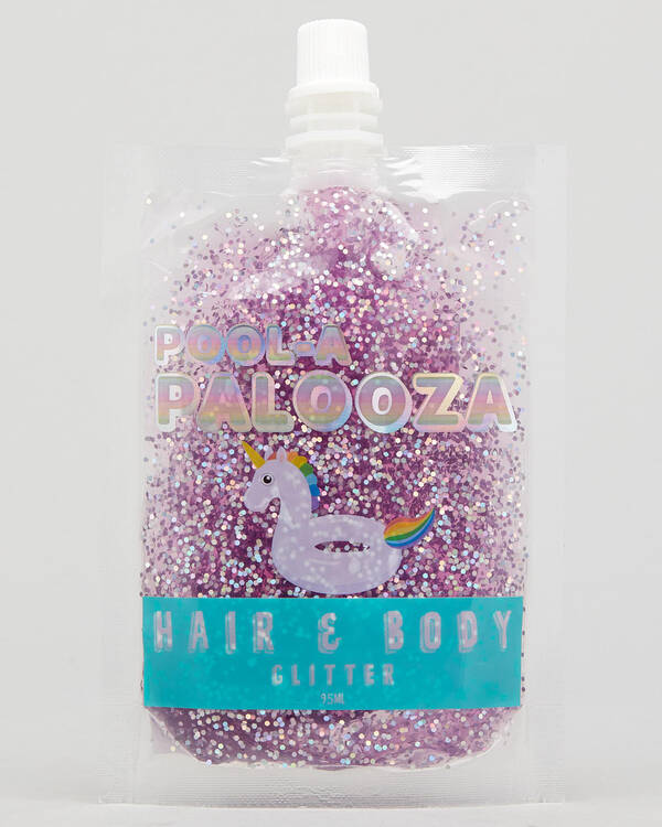Mooloola Glitter Gel Hair & Body Pack for Womens