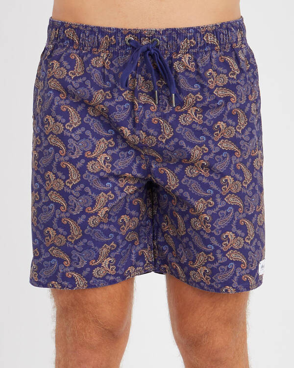 Afends Baywatch Elastic Shorts for Mens
