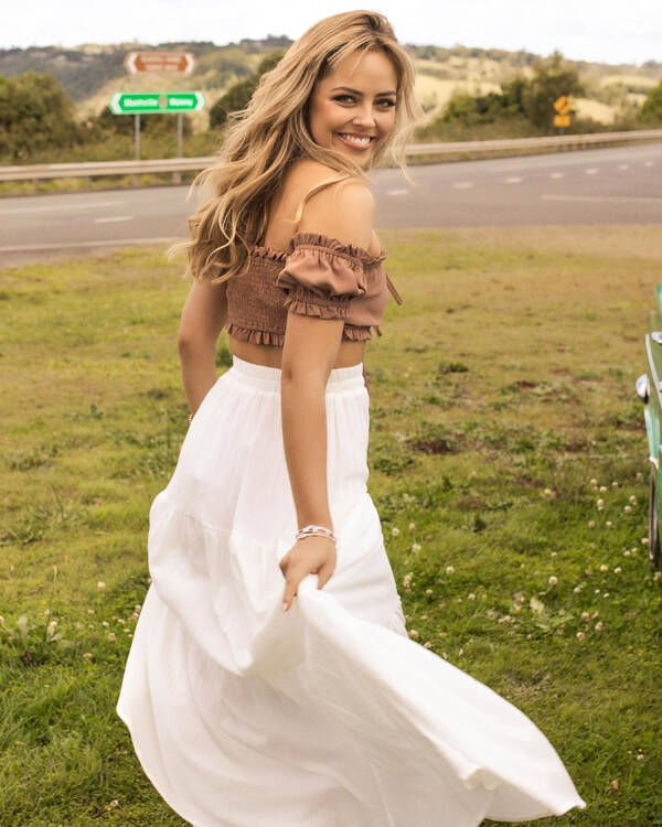 Mooloola Dusk Maxi Skirt for Womens