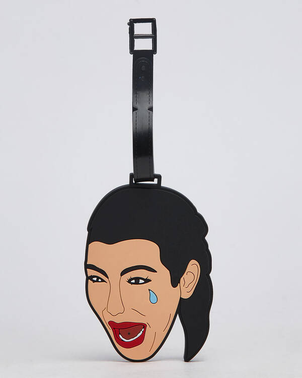 Get It Now Kim Crying Luggage Tag for Mens