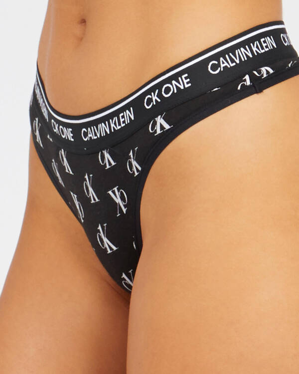 Calvin Klein CK One Thong for Womens