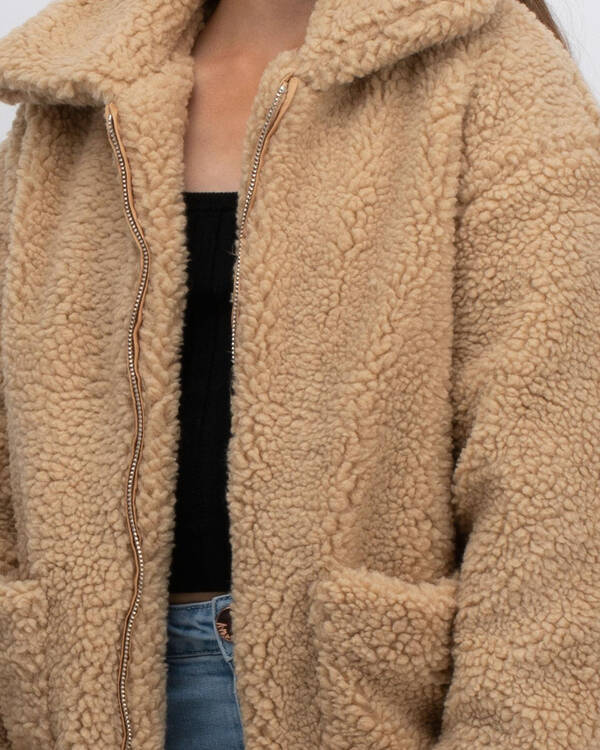 Ava And Ever Girls Teddy Jacket for Womens