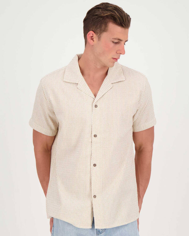 Rhythm Vacation Stripe Shirt for Mens