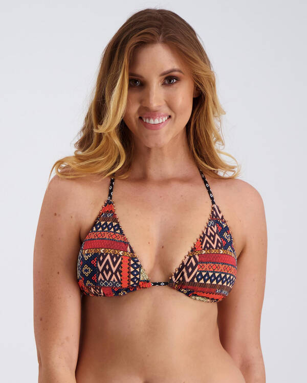 Kaiami Ikat Bikini Top for Womens