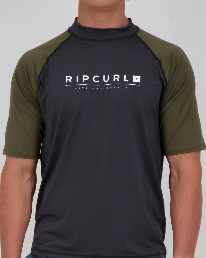 Rip Curl Shockwave Rash Vest for Mens