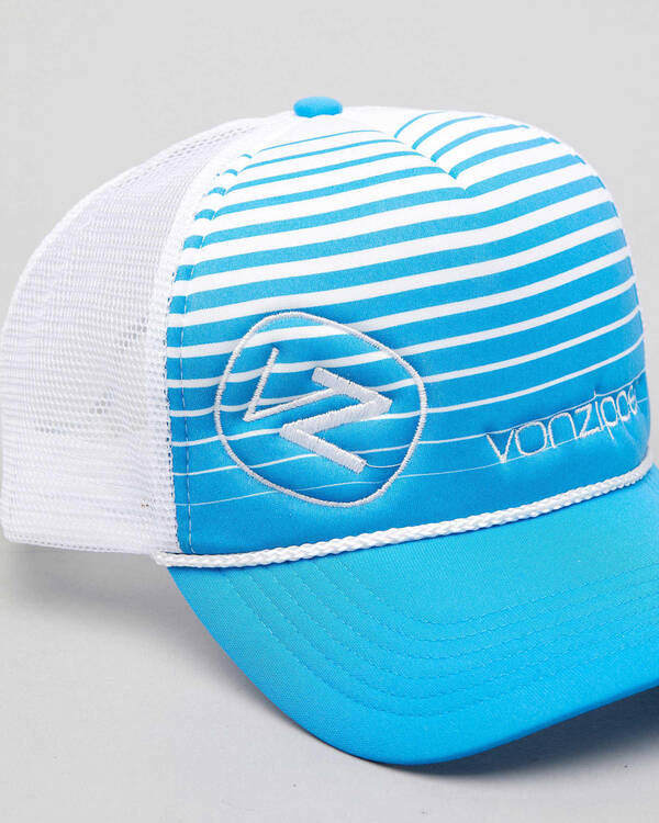 VonZipper Moby Coloured Lines Trucker Cap for Mens