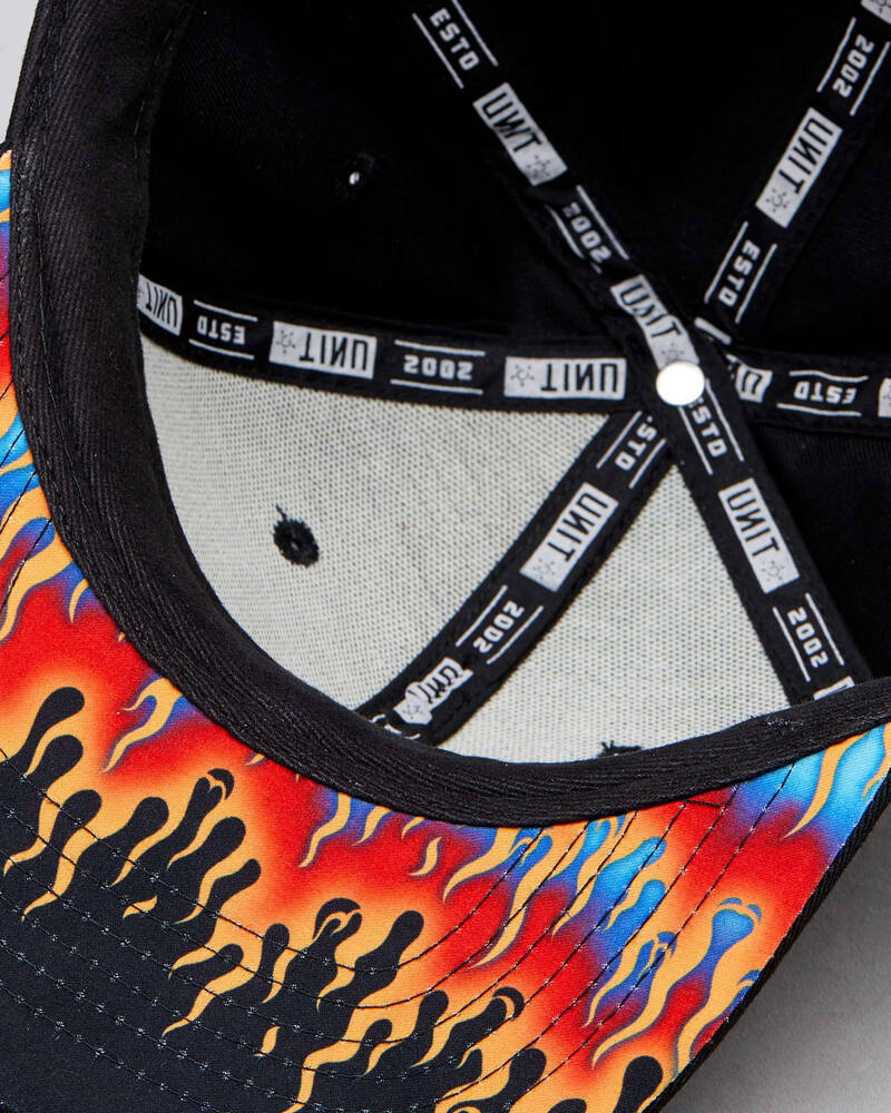 Unit Boys' Fireball Snapback Cap for Mens